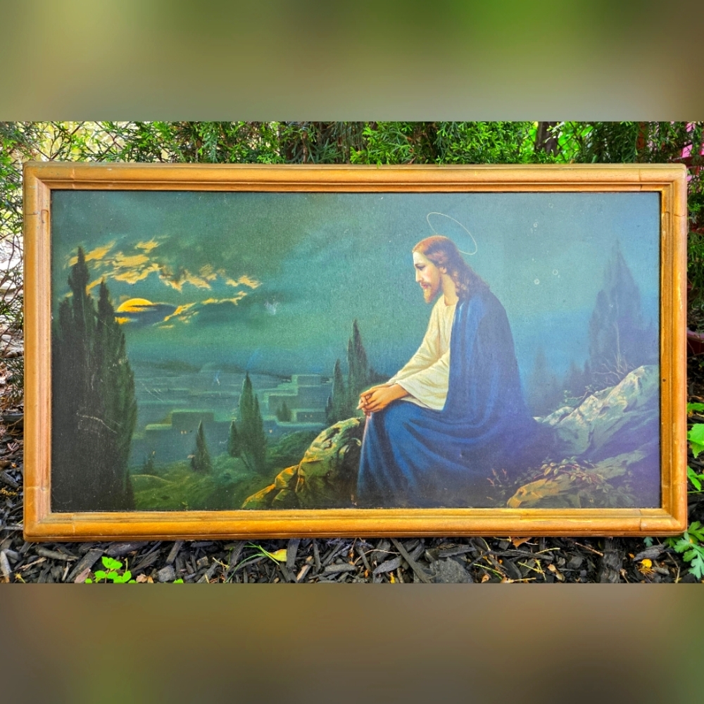 Vintage Gold Frame 32"x18"